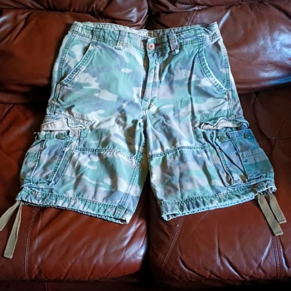Men's Camo Cargo Shorts